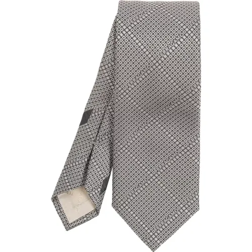 Ties, male, , Size: ONE SIZE Silk tie - Salvatore Ferragamo - Modalova