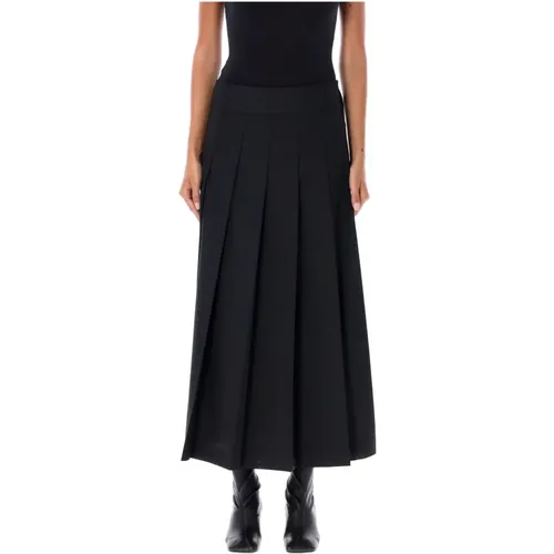 Pleated Wrap Skirt Aw24 , female, Sizes: S - Róhe - Modalova