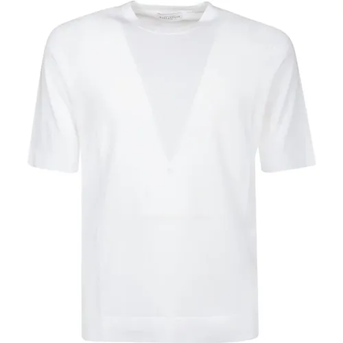 T-Shirt Plain , male, Sizes: XL - Ballantyne - Modalova