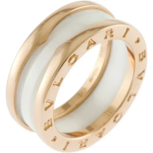 Pre-owned Jewellery, female, , Size: ONE SIZE Pre-owned Rose Gold rings - Bvlgari Vintage - Modalova