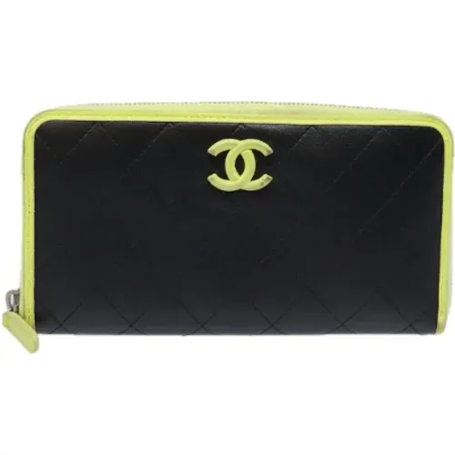 Pre-owned Wallets, female, , Size: ONE SIZE Pre-owned Leather wallets - Chanel Vintage - Modalova