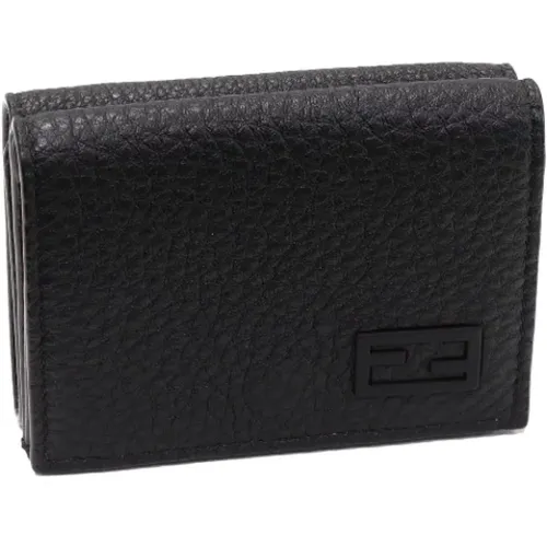 Pre-owned Wallets, female, , Size: ONE SIZE Pre-owned Leather wallets - Fendi Vintage - Modalova