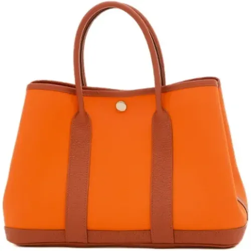 Pre-owned Tote Bags, female, , Size: ONE SIZE Pre-owned Leather handbags - Hermès Vintage - Modalova