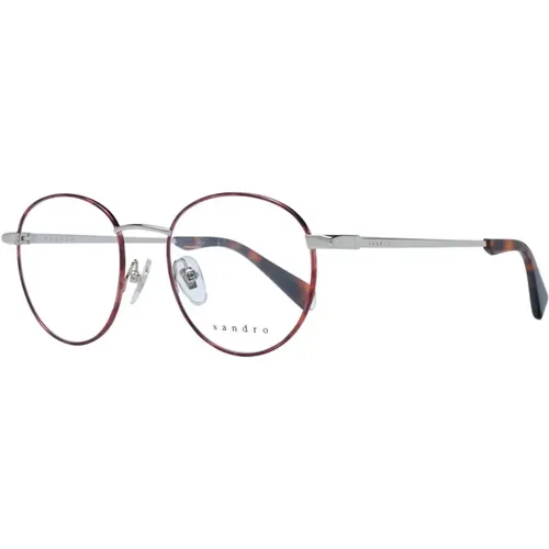 Glasses, male, , Size: ONE SIZE Stylish Stainless Steel Optical Frames - sandro - Modalova