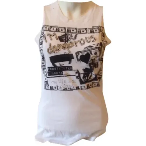 Pre-owned Cotton tops , female, Sizes: S - Dolce & Gabbana Pre-owned - Modalova