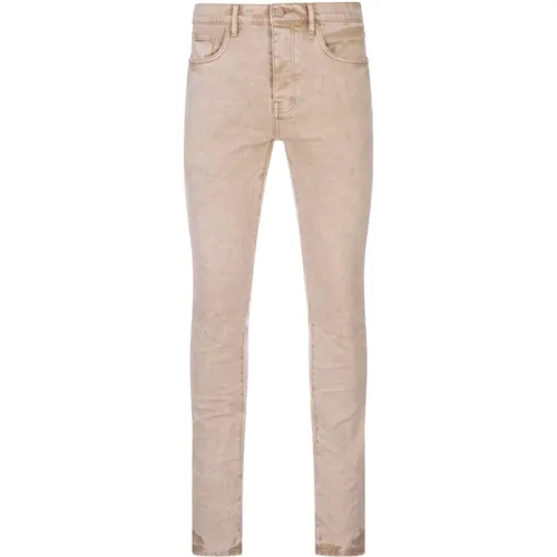Hand-Faded Skinny Jeans , male, Sizes: W32, W34, W31, W36, W33 - Purple Brand - Modalova