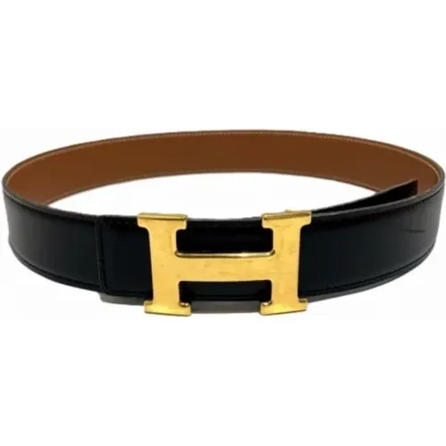 Pre-owned Belts, female, , Size: ONE SIZE Pre-owned Leather belts - Hermès Vintage - Modalova