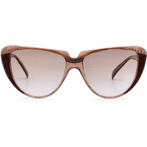 Pre-owned Accessories, female, , Size: ONE SIZE Pre-owned Plastic sunglasses - Yves Saint Laurent Vintage - Modalova