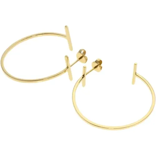 Pre-owned Jewellery, female, , Size: ONE SIZE Pre-owned Gold earrings - Tiffany & Co. Pre-owned - Modalova