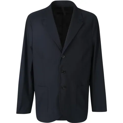 Blazers, male, , Size: 2XL Single-Breasted Blazer - Harris Wharf London - Modalova