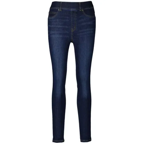 Figurschmeichelnde Skinny Jeans mit elastischem Bund , Damen, Größe: XL - Spanx - Modalova