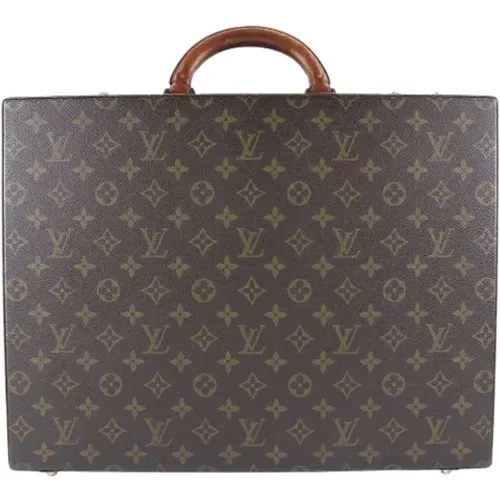 Gebrauchte Braune Leinwand Louis Vuitton Reisetasche - Louis Vuitton Vintage - Modalova