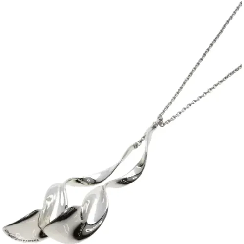 Pre-owned Jewellery, female, , Size: ONE SIZE Pre-owned Silver necklaces - Tiffany & Co. Pre-owned - Modalova