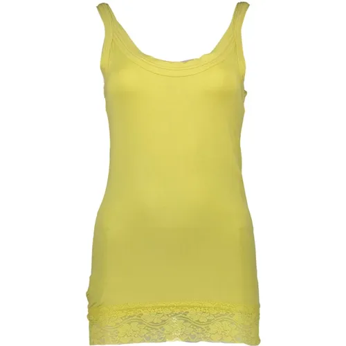 Elegant Lace Tank Top , female, Sizes: S, XS - Silvian Heach - Modalova