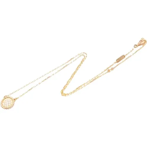 Pre-owned Jewellery, female, , Size: ONE SIZE Pre-owned Rose Gold necklaces - Van Cleef & Arpels Pre-owned - Modalova