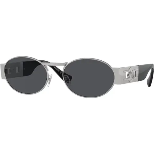 Silber Graue Sonnenbrille Ve2264 Modell - Versace - Modalova