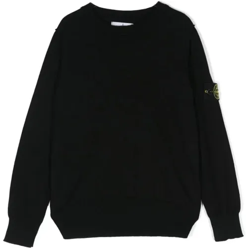 Schwarzer Pullover V0029 - Stone Island - Modalova