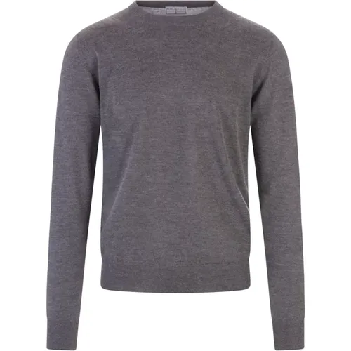 Sweaters Grey , male, Sizes: 5XL - Fedeli - Modalova