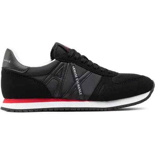 Niedrige Sneakers , Herren, Größe: 41 EU - Armani Exchange - Modalova