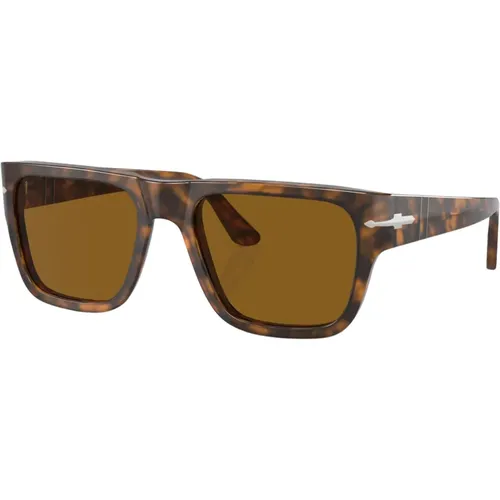 Sunglasses, unisex, , Size: 55 MM Havana Sunglasses - Persol - Modalova