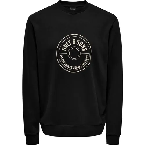 Sweatshirt Lamer Pullover ohne Kapuze - Only & Sons - Modalova