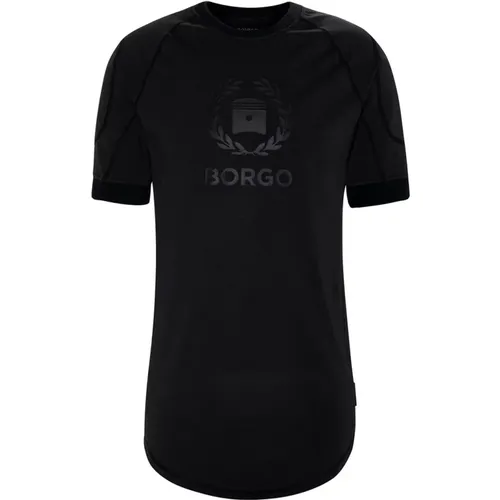 Siracusa Diablo Nero T-Shirt , Herren, Größe: M - Borgo - Modalova
