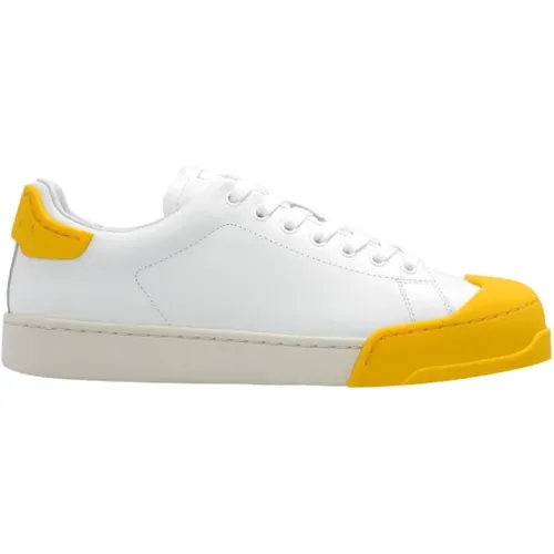 Weiße und Gelbe Dada Sneakers , Damen, Größe: 40 EU - Marni - Modalova
