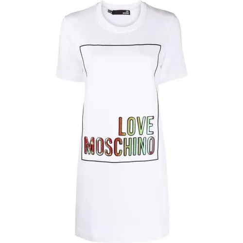 Short Kleider , Damen, Größe: 2XS - Love Moschino - Modalova
