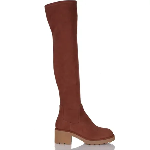 High Boots , female, Sizes: 7 UK, 8 UK, 6 UK - Ninalilou - Modalova