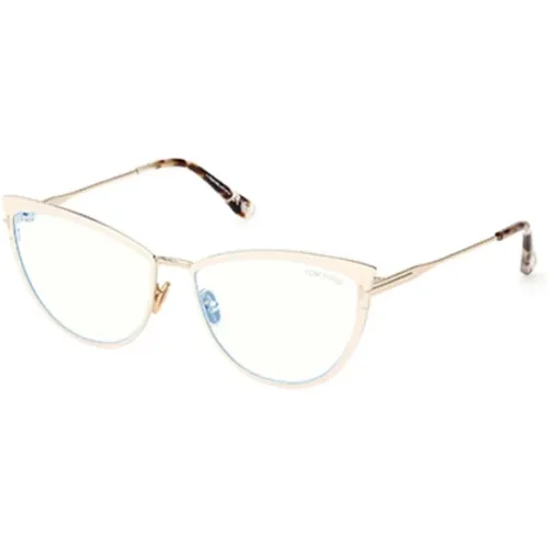 Erhöhen Sie Ihren Stil mit exklusiven Damenbrillen , Damen, Größe: 56 MM - Tom Ford - Modalova