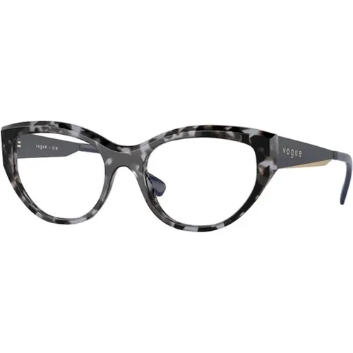 Blue Frame Sunglasses , female, Sizes: 53 MM - Vogue - Modalova