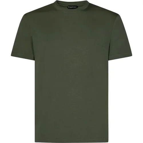 T-shirts and Polos , male, Sizes: S, M - Tom Ford - Modalova