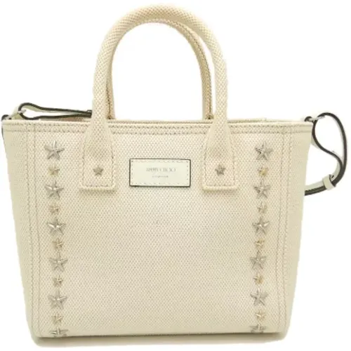 Pre-owned Tote Bags, female, , Size: ONE SIZE Pre-owned Canvas totes - Jimmy Choo Pre-owned - Modalova