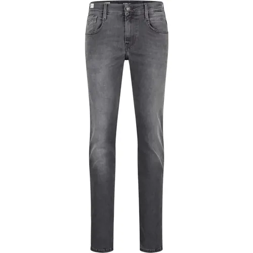 Hyperflex Slim-Fit Jeans , male, Sizes: W28 L32, W27 L32, W30 L34 - Replay - Modalova