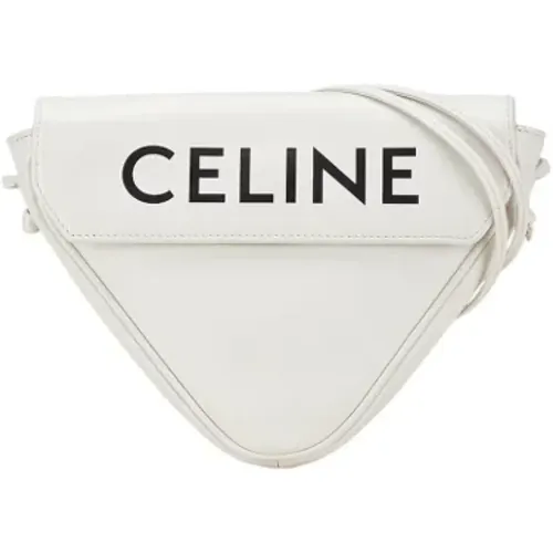 Pre-owned Cross Body Bags, female, , Size: ONE SIZE Pre-owned Leather celine-bags - Celine Vintage - Modalova