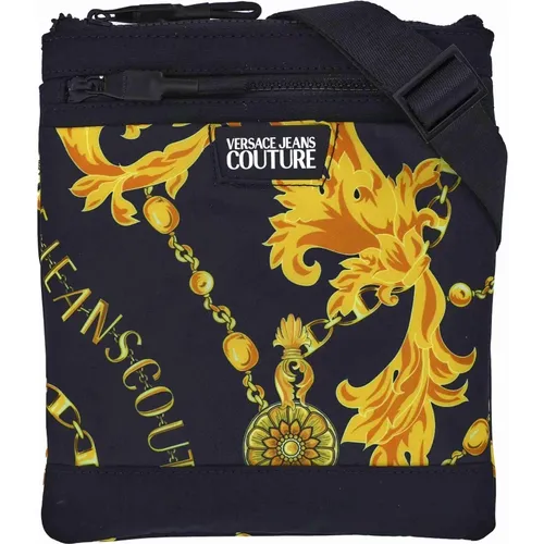 Black Couture Bags , male, Sizes: ONE SIZE - Versace Jeans Couture - Modalova