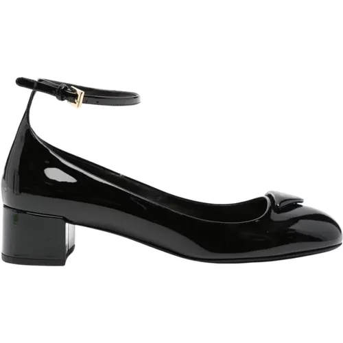 Ballerinas , female, Sizes: 4 UK, 5 1/2 UK, 5 UK - Prada - Modalova