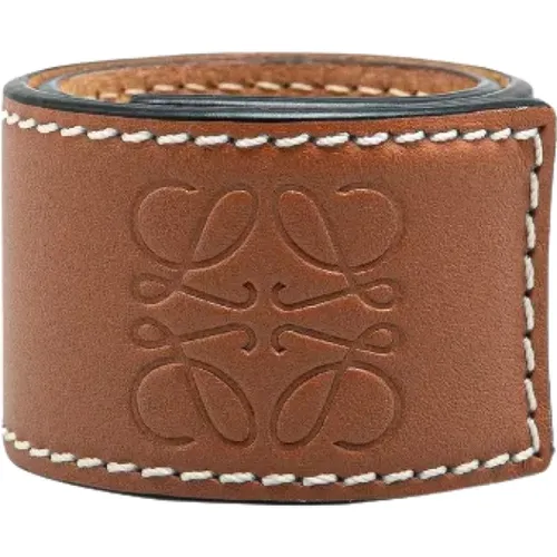 Pre-owned Jewellery, female, , Size: ONE SIZE Pre-owned Leather bracelets - Loewe Pre-owned - Modalova