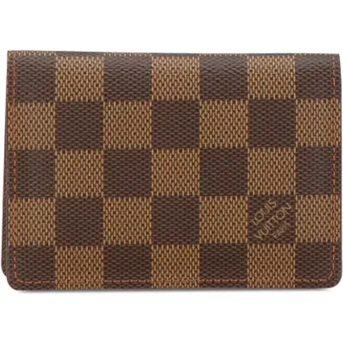 Pre-owned Canvas wallets , female, Sizes: ONE SIZE - Louis Vuitton Vintage - Modalova