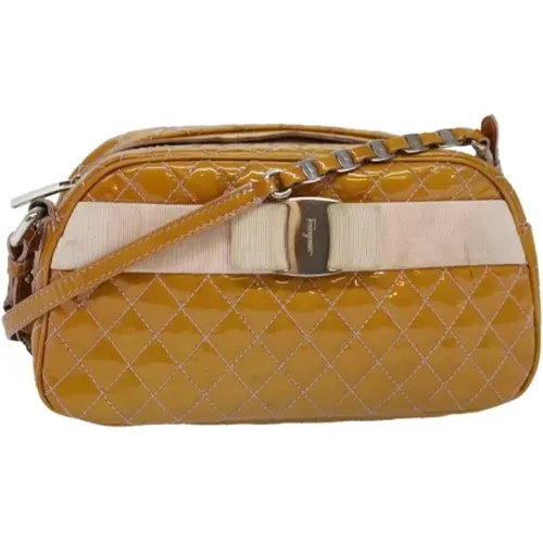 Pre-owned Fabric handbags , female, Sizes: ONE SIZE - Salvatore Ferragamo Pre-owned - Modalova