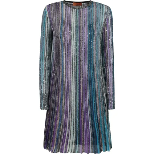 Short Dresses, female, , Size: L Chic Mini Dress for Women - Missoni - Modalova