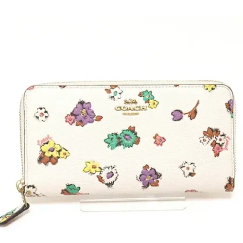 Pre-owned Wallets, female, , Size: ONE SIZE Pre-owned Fabric wallets - Coach Pre-owned - Modalova