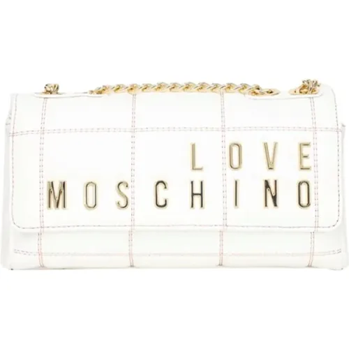 Borsa PU , female, Sizes: ONE SIZE - Love Moschino - Modalova