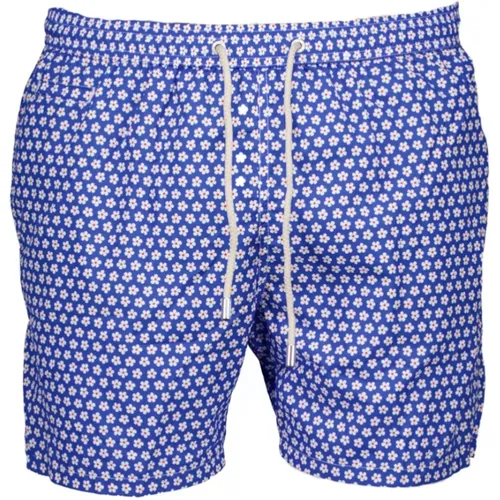 Blaue Ultraleichte Badehose - MC2 Saint Barth - Modalova