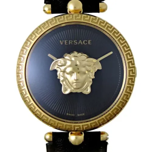 Pre-owned Watches, male, , Size: ONE SIZE Pre-owned Stainless Steel watches - Versace Pre-owned - Modalova