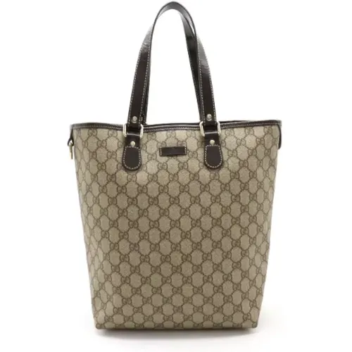 Pre-owned Tote Bags, female, , Size: ONE SIZE Pre-owned Leather totes - Gucci Vintage - Modalova