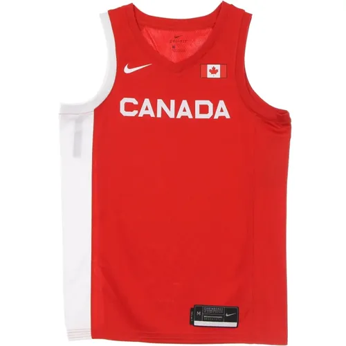 Sportswear, male, , Size: L Canada Basketball Tank Top Tokyo 2020 - Nike - Modalova