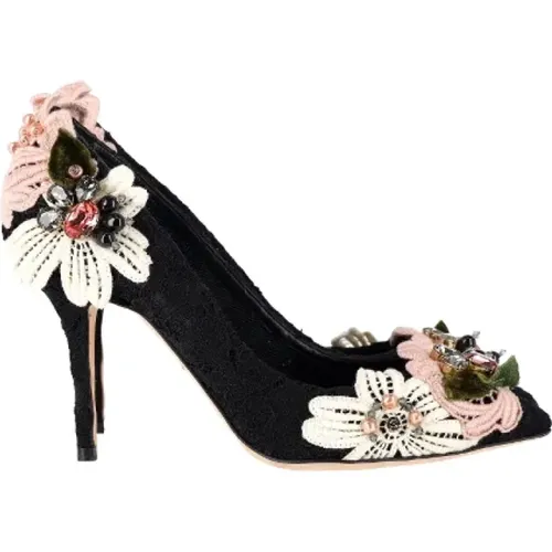 Pre-owned Pumps, female, , Size: 9 US Pre-owned Cotton heels - Dolce & Gabbana Pre-owned - Modalova