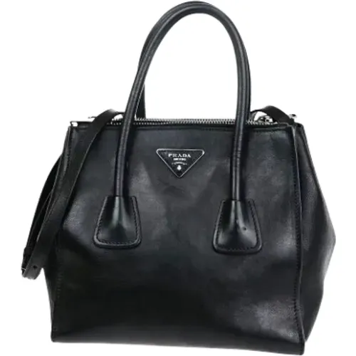 Pre-owned Leather prada-bags , female, Sizes: ONE SIZE - Prada Vintage - Modalova