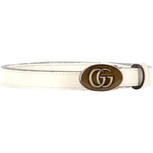 Pre-owned Belts, female, , Size: ONE SIZE Pre-owned Leather belts - Gucci Vintage - Modalova